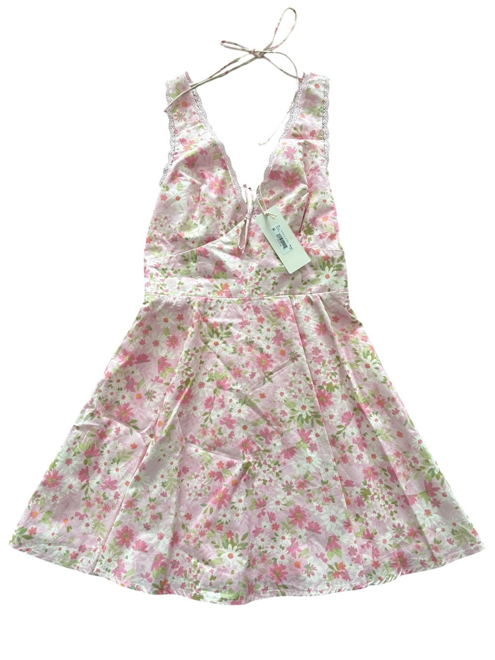 Altar'd State Pink Floral Mini Dress - Picture 2 of 14